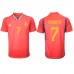Billige Spania Alvaro Morata #7 Hjemmetrøye VM 2022 Kortermet